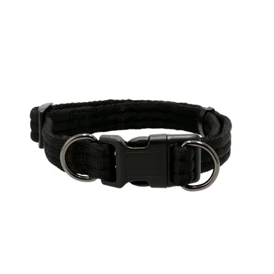 Kanalhalsband Vera Ställbart Svart