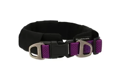 Emmi Fodrat Hundhalsband Ställbart Lila XL