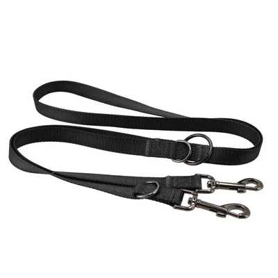Nylonkoppel Iris Multi Svart