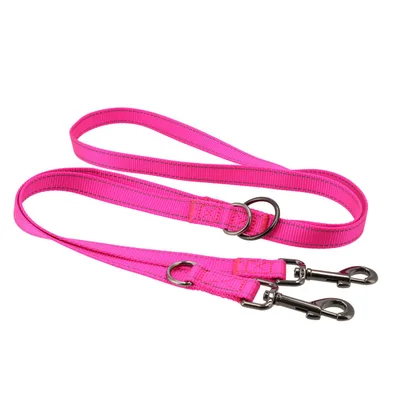 Nylonkoppel Iris Multi Rosa M