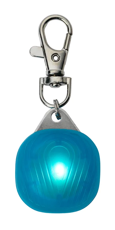 Blinklampa Burger LED Turkos