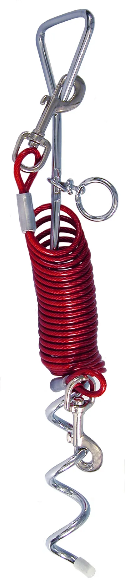 Kit Uppkopplingsskruv+Löplina Metall 3m