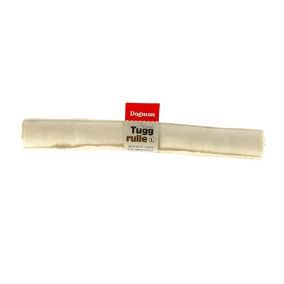 Tuggrulle Pressad Grov Vit 25cm