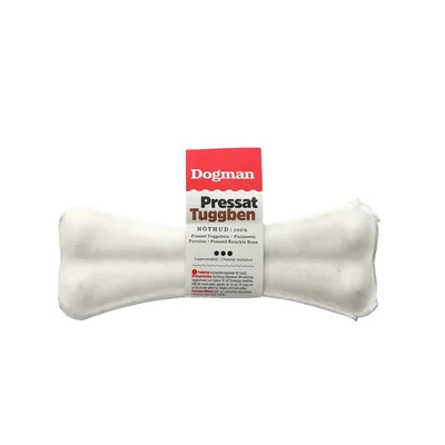 Hundtugg Dogman Tuggben vit S 12,5cm