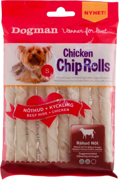 Tuggpinnar med Kycklingbitar 10-pack 12,5cm
