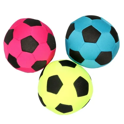 Flytande hundleksak Dogman fotboll blandade färger 12cm