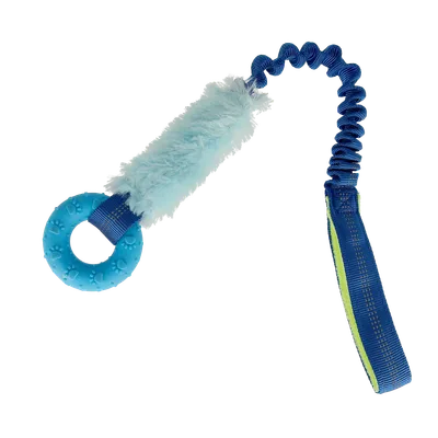 Valpleksak med ring Blå/Lime 50cm