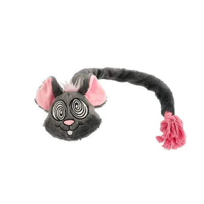 Leksak SpirreMouse Lång Grå