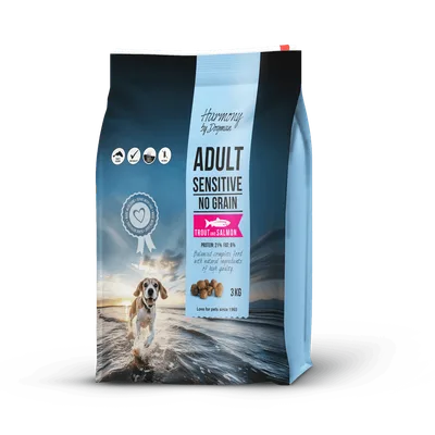 Adult Sensitive spannmålsfritt hundfoder 3kg