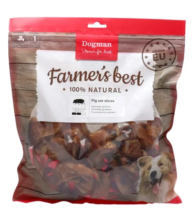 Farmers Best Strimlade Grisöron 500g