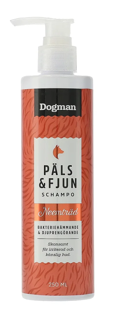 Hundschampo DOGMAN Päls o Fjun Neemträd 250ml