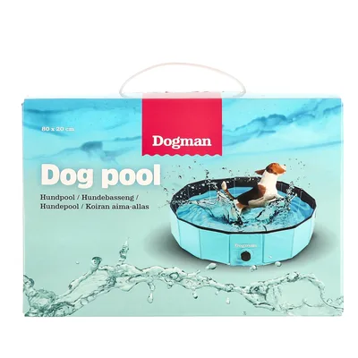 Hundpool DOGMAN 80cm blå