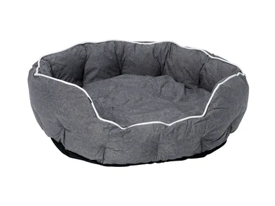 Buddy Hundbädd Oval Grå
