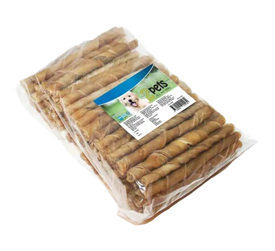 2pets Tuggpinne vriden 12 cm/ 9-10 mm, 100-pack