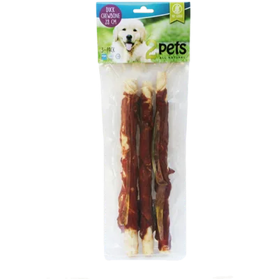 2pets Dogsnack Duck Chewbone 28cm/3st