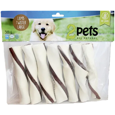 2pets Tuggtwister Lamb 500 g