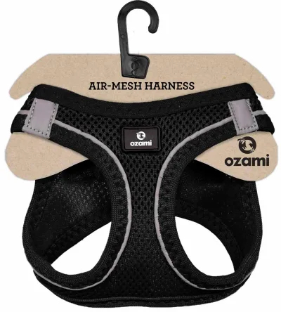 Hundsele OZAMI Air-Mesh svart XS