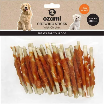 Hundgodis OZAMI Chewing Sticks kyckling