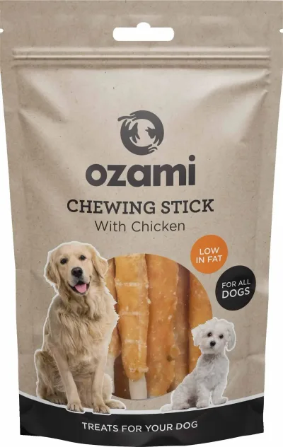 Hundgodis OZAMI Chewing Sticks kyckling