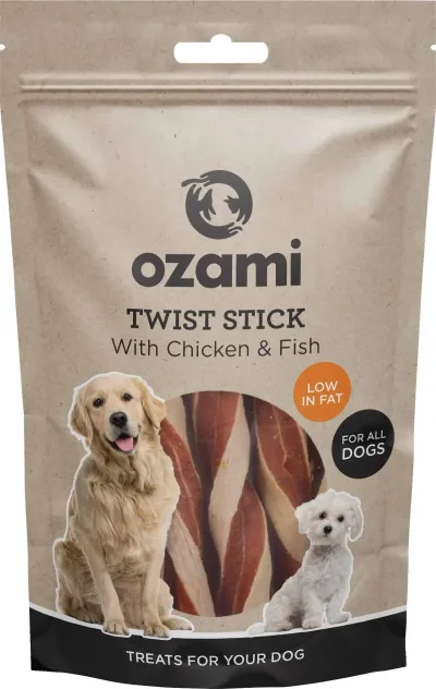 Ozami Chicken Twist Stick 100g