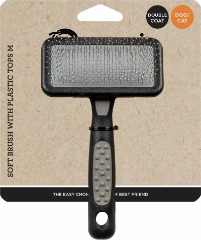 Ozami Soft Brush with Plastic Tops Medium 14,5x9x3cm