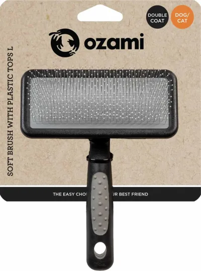 Ozami Soft Brush With Plastic Tops Large 14,5x11x3,5cm