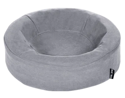 Bia Bed Överdrag Rund/Oval Bomull Grå