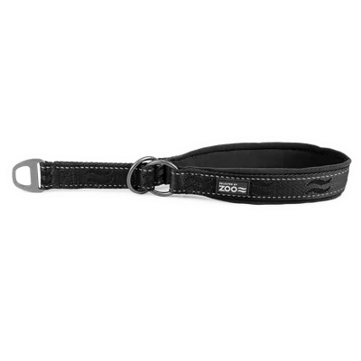 Selected by ZOO Hundhalsband Rufus halvstryp 25 mm x 40-50 cm Svart