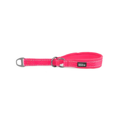 Selected by ZOO Hundhalsband Rufus halvstryp 20 mm x 30-40 cm Rosa