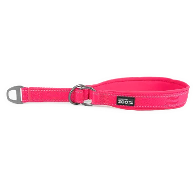 Selected by ZOO Hundhalsband Rufus halvstryp 25 mm x 40-50 cm Rosa