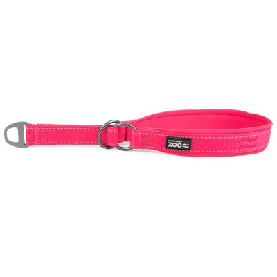 Selected by ZOO Hundhalsband Rufus halvstryp 25 mm x 45-55 cm Rosa