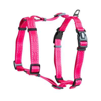 Selected by ZOO Sele Rufus H-sele ställbar S/M 20 mm x 70 cm Rosa