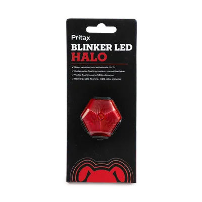 Pritax Blinker LED Halo, 5cm, Röd