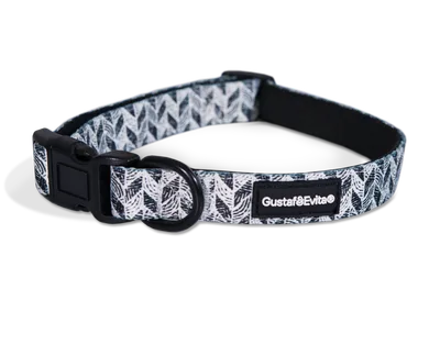 Gustaf och Evita Hundhalsband Trendish ställbart S, 20mm x 33-51cm Mönstrad