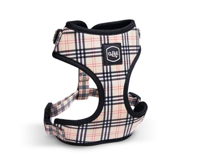 Gustaf och Evita Sele Stilish soft XS, Hals 29-36cm Bröst 36-48cm Mönstrad