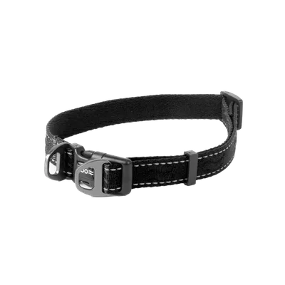 Selected by ZOO Hundhalsband Rufus ställbart, 20mmx36-60cm, Svart