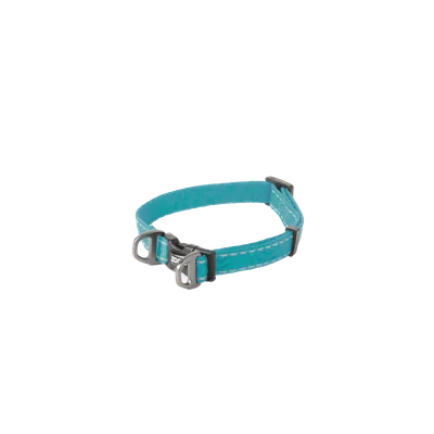 Selected by ZOO Hundhalsband Rufus ställbart, 10 mmx22-35cm, Turkos