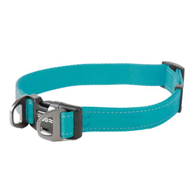 Selected by ZOO Hundhalsband Rufus ställbart, 25mmx38-66cm, Turkos