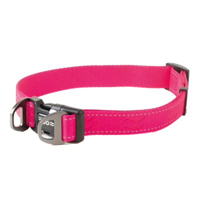 Selected by ZOO Hundhalsband Rufus ställbart, 25mmx38-66cm, Rosa