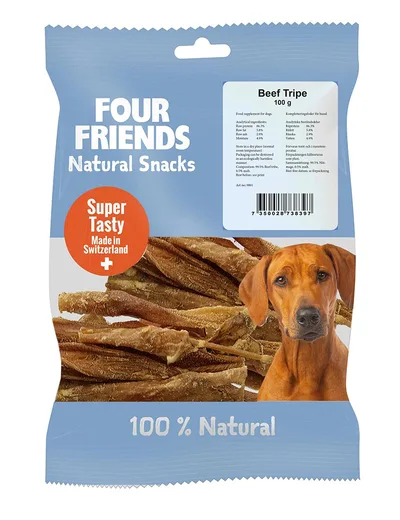 FourFriends Dog Natural Snacks Beef Tribe