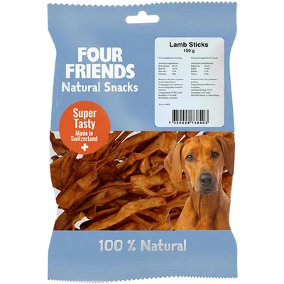 FourFriends Dog Natural Snacks Lamb Sticks