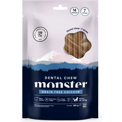 Hundtugg Monster Dental Chew grainfree chicken M 28-p