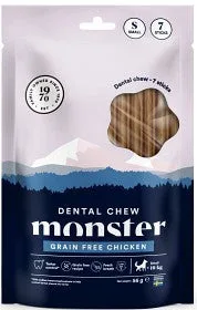 Hundtugg Monster Dental Chew grainfree chicken S 7-p
