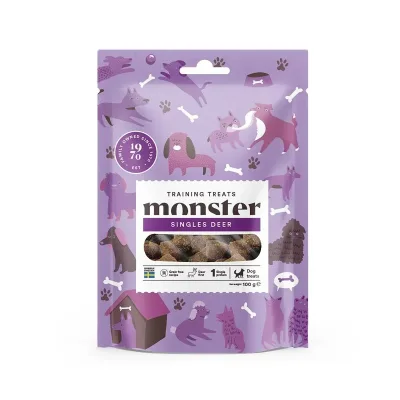 Monster Dog Training Treats Deer 100 g