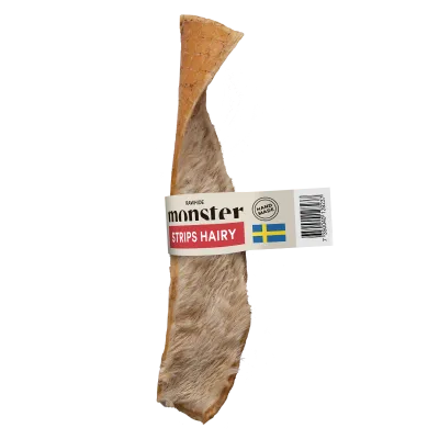 Monster Rawhide Beef Hairy Strips