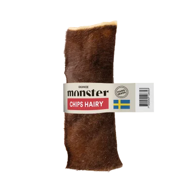 Monster Hundtugg Rawhide Beef Hairy Chips 15cm