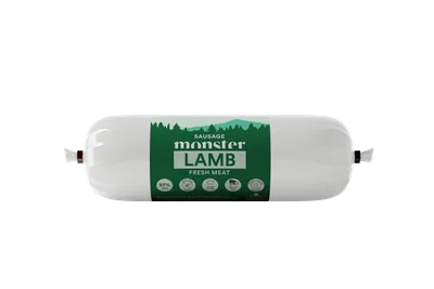 Monster Pet Food Dog Sausage Lamb 400 g