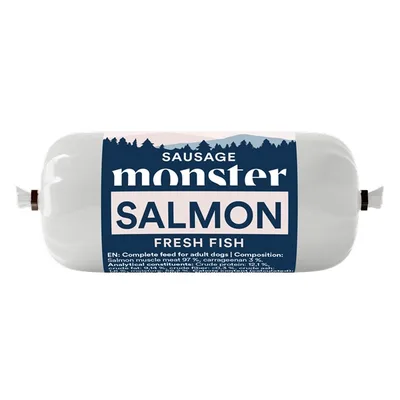 Monster Pet Food Dog Sausage Salmon 80 g