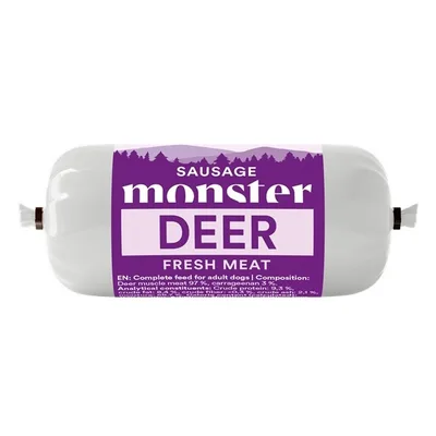 Monster Pet Food Dog Sausage Deer 80 g