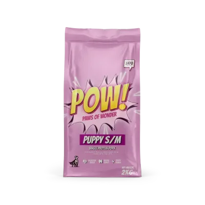 POW! Dog Puppy Small/Medium Pork